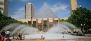 Paul Punyi recreated the role of the first Mayor of Edmonton for the grand opening of Edmonton City Hall